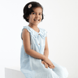 Zoey baby dress Celeste Dress - Soft Cotton Frock for Baby Girls & Toddlers