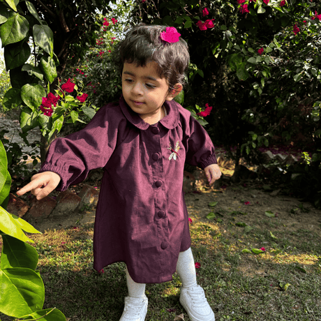 Zoey baby dress Dragonfly Flutter Dress (Premium Corduroy)