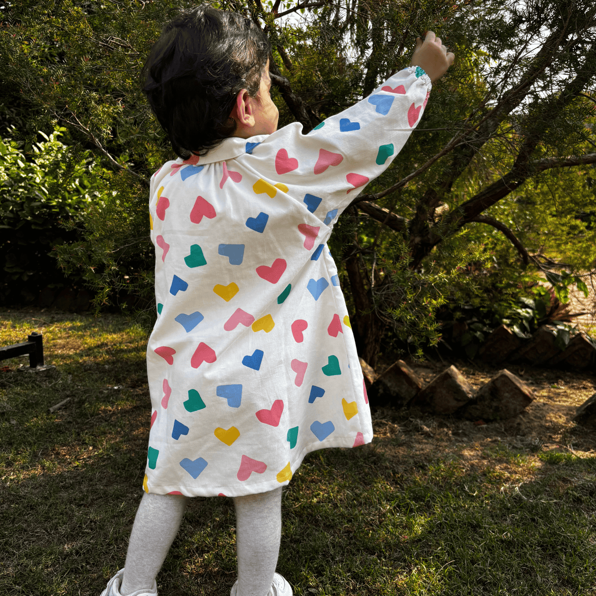 Zoey baby dress Heart Parade Dress (Premium Corduroy)