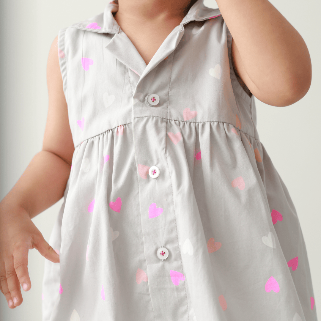 Zoey baby dress Juliette Dress - Soft Cotton Frock for Baby Girls & Toddlers