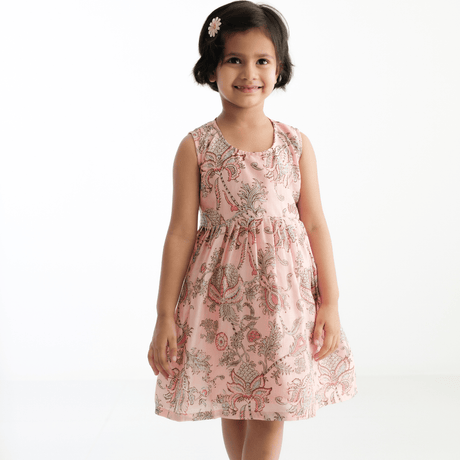 Zoey baby dress Mrinal Dress - SIlk Cotton Frock for Baby Girls & Toddlers