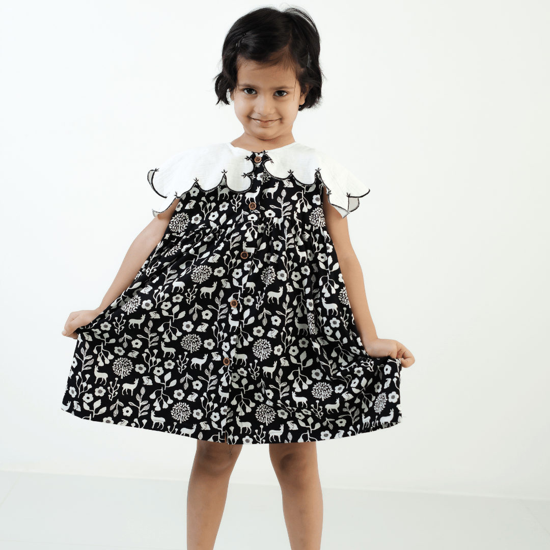 Zoey baby dress Sylvie Dress - Soft Cotton Frock for Baby Girls & Toddlers