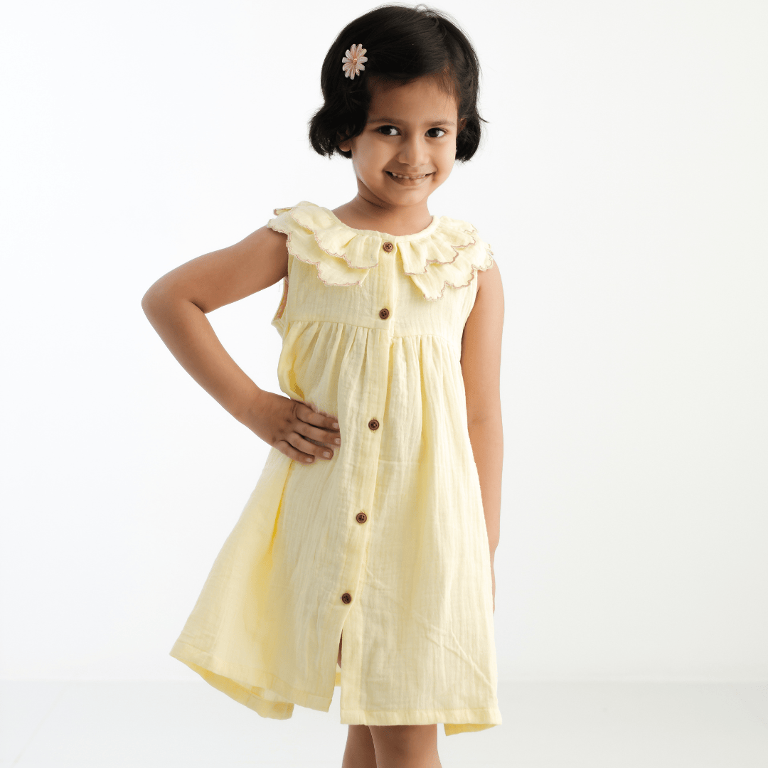 Zoey baby dress Vivienne Dress - Soft Muslin Frock for Baby Girls & Toddlers
