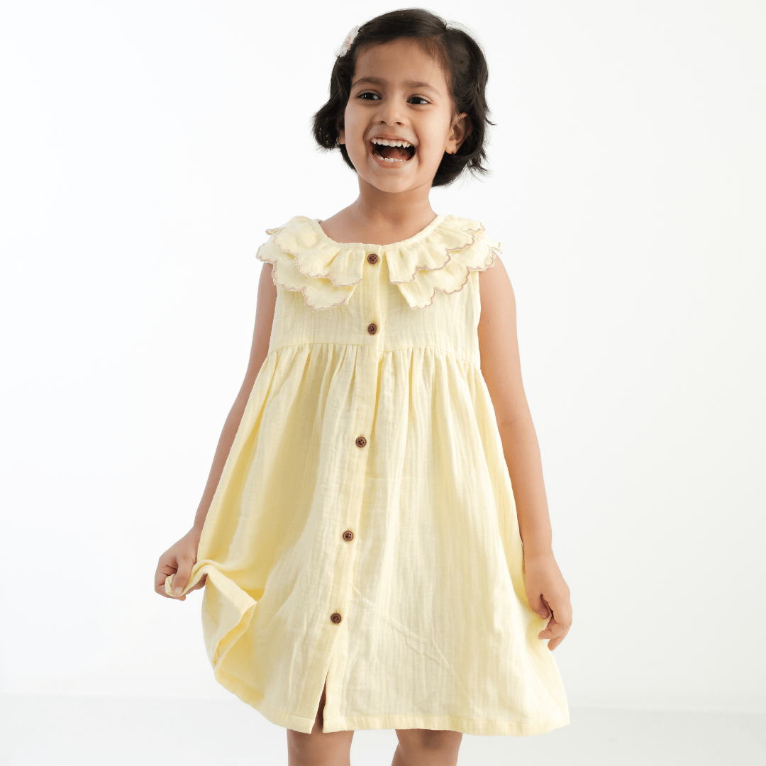 Zoey baby dress Vivienne Dress - Soft Muslin Frock for Baby Girls & Toddlers