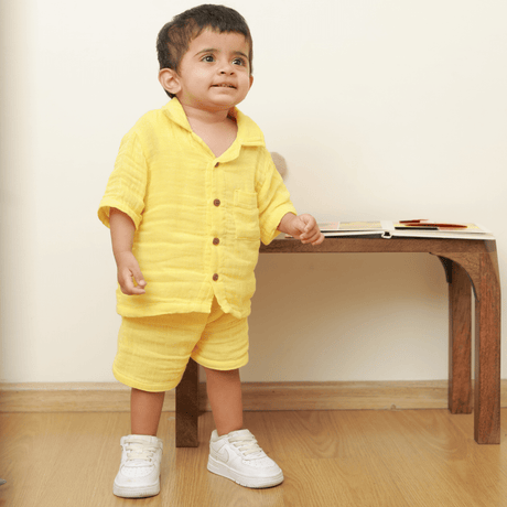 Zoey baby sets & suits Mango Mornings Muslin Coord Set