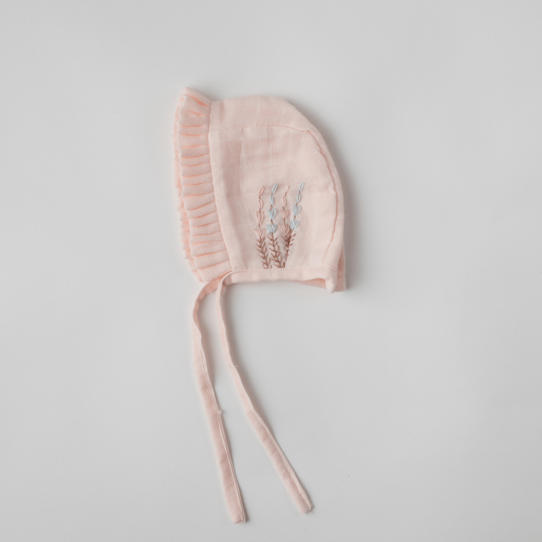 Hat Newborn Baby Girl Bonnets Lovely Flower Baby Hat Soft Baby