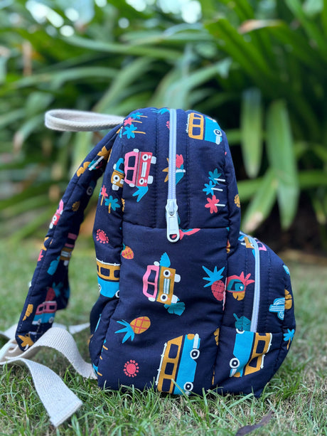 Zoey bonsai backpack Caravan Fiesta School Bag (Personalise)