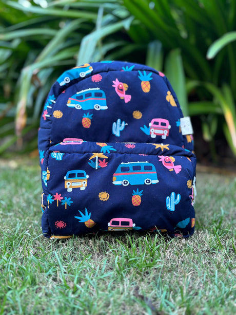 Zoey bonsai backpack Caravan Fiesta School Bag (Personalise)