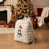 Zoey bonsai backpack 🎄 Christmas Tree Embroidered School Bag – Limited Christmas Edition (Personalise) (Copy)