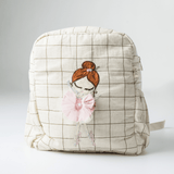 Zoey bonsai backpack Handcrafted Dazzling Ballerina School Bag (Toddler Bag)