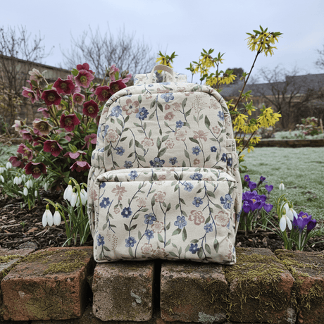 Zoey bonsai backpack Handcrafted Flora Trail Backpack School Bag (Personalise)
