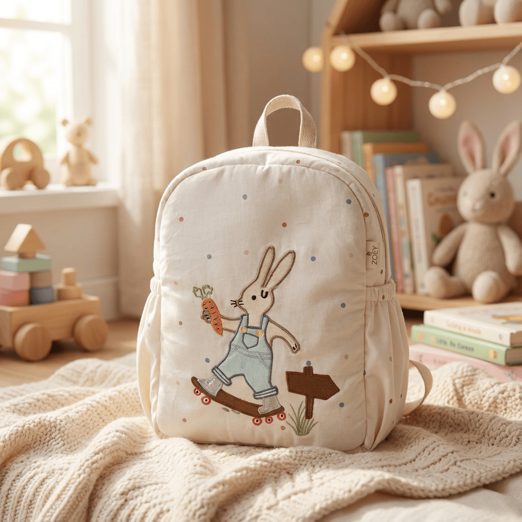 Zoey bonsai backpack Handcrafted Hoppy Trails Backpack School Bag (Personalise)