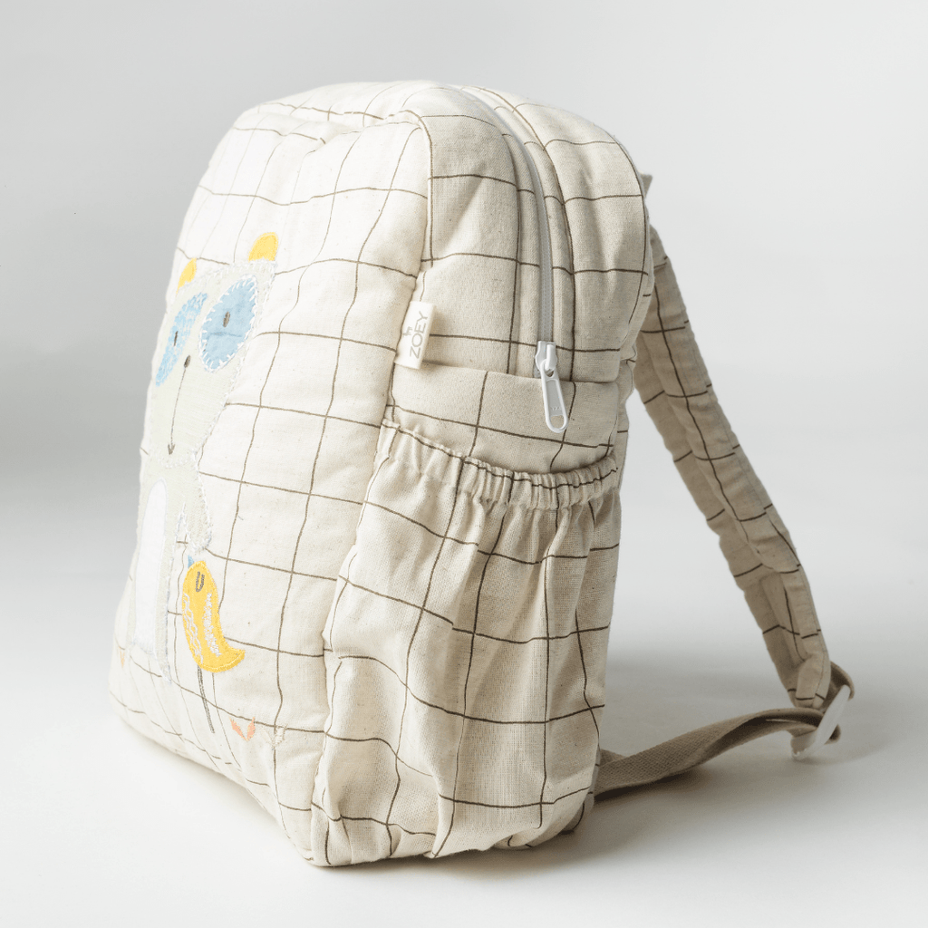 Zoey bonsai backpack Handcrafted Playful Freddie School Backpack (Toddler Bag)