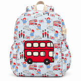 Zoey bonsai backpack Handcrafted Red London Bus School Bag (Personalise)