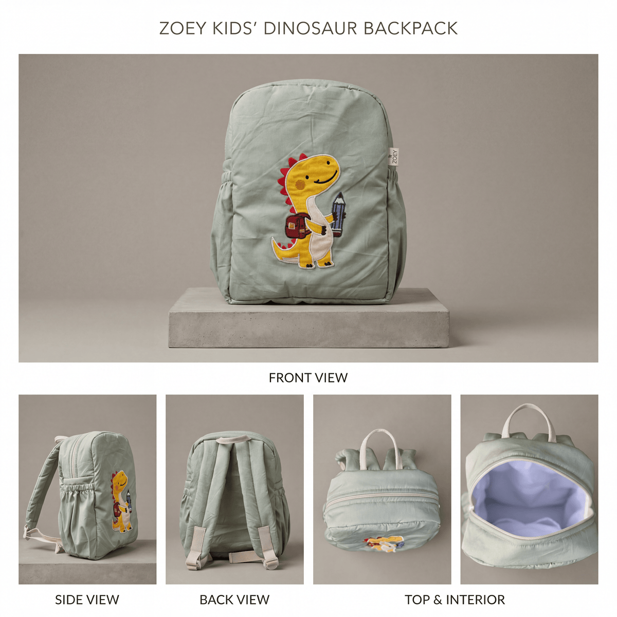 Bonsai Backpack: The Ideal First School Bag for Preschoolers – Zoey