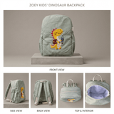 Zoey bonsai backpack Handcrafted Study Buddy Dino School Bag (Personalise)