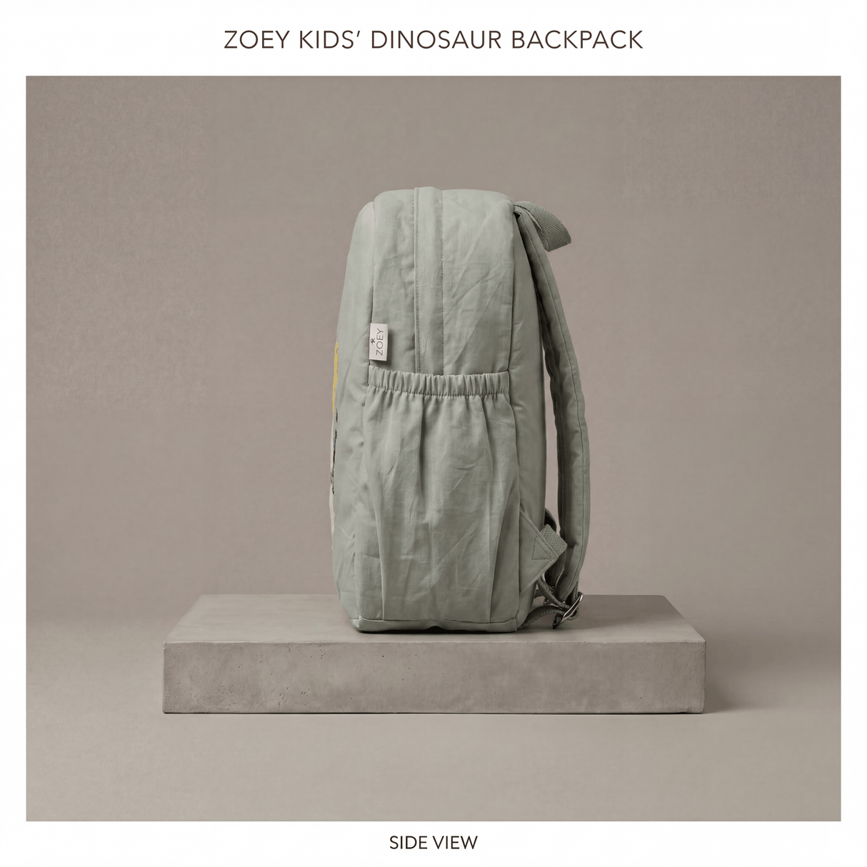 Zoey bonsai backpack Handcrafted Study Buddy Dino School Bag (Personalise)
