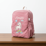 Zoey bonsai backpack Handcrafted Unicorn Charm Corduroy Bag (Personalise)