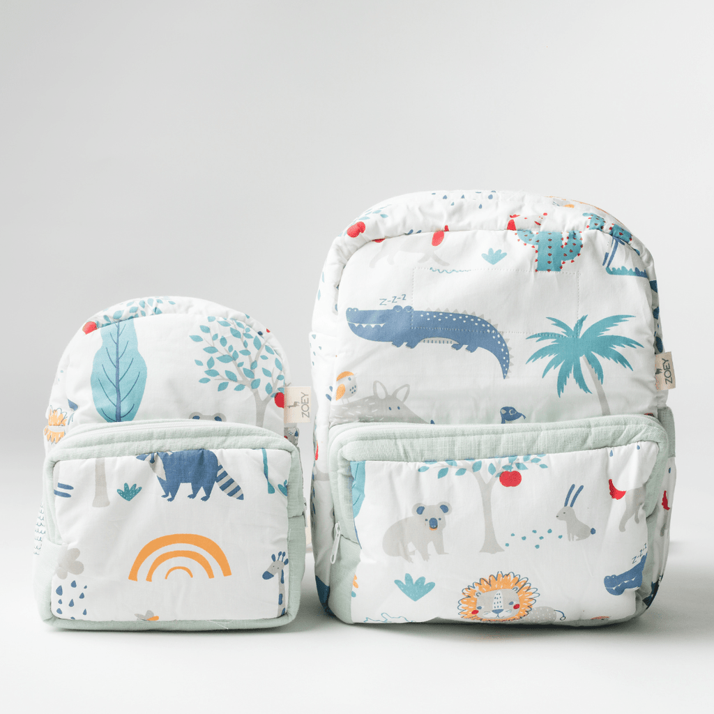 Zoey bonsai backpack Happy Animal Tribe Bonsai School Backpack (Toddler Bag)