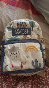 Zoey bonsai backpack Happy Animal Tribe School Bag (Personalise)