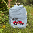 Zoey bonsai backpack Little Speedster Denim Backpack School Bag (Personalise)