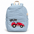 Zoey bonsai backpack Little Speedster Denim Backpack School Bag (Personalise)