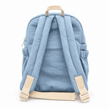 Zoey bonsai backpack Pink Pitstop Denim Backpack School Bag (Personalise)