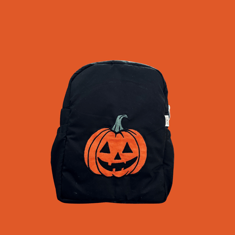 Zoey bonsai backpack Pumpky Boo Bag (Personalise)