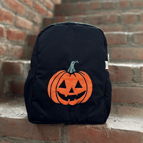 Zoey bonsai backpack Pumpky Boo Bag (Personalise)