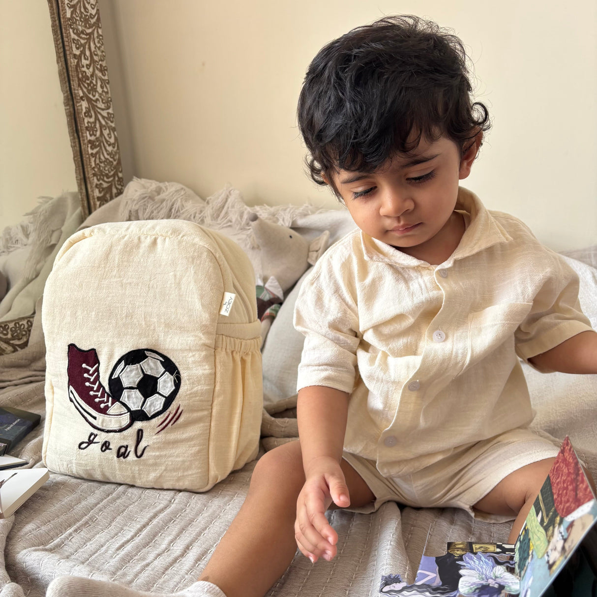 Zoey bonsai backpack The Football Club School Bag (Personalise)