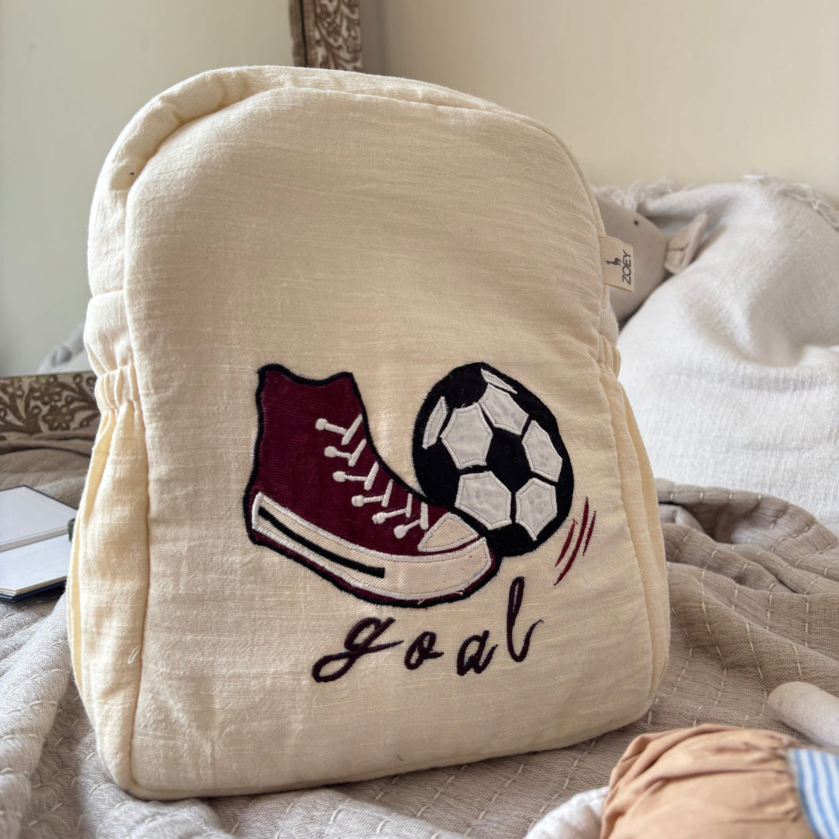 Zoey bonsai backpack The Football Club School Bag (Personalise)
