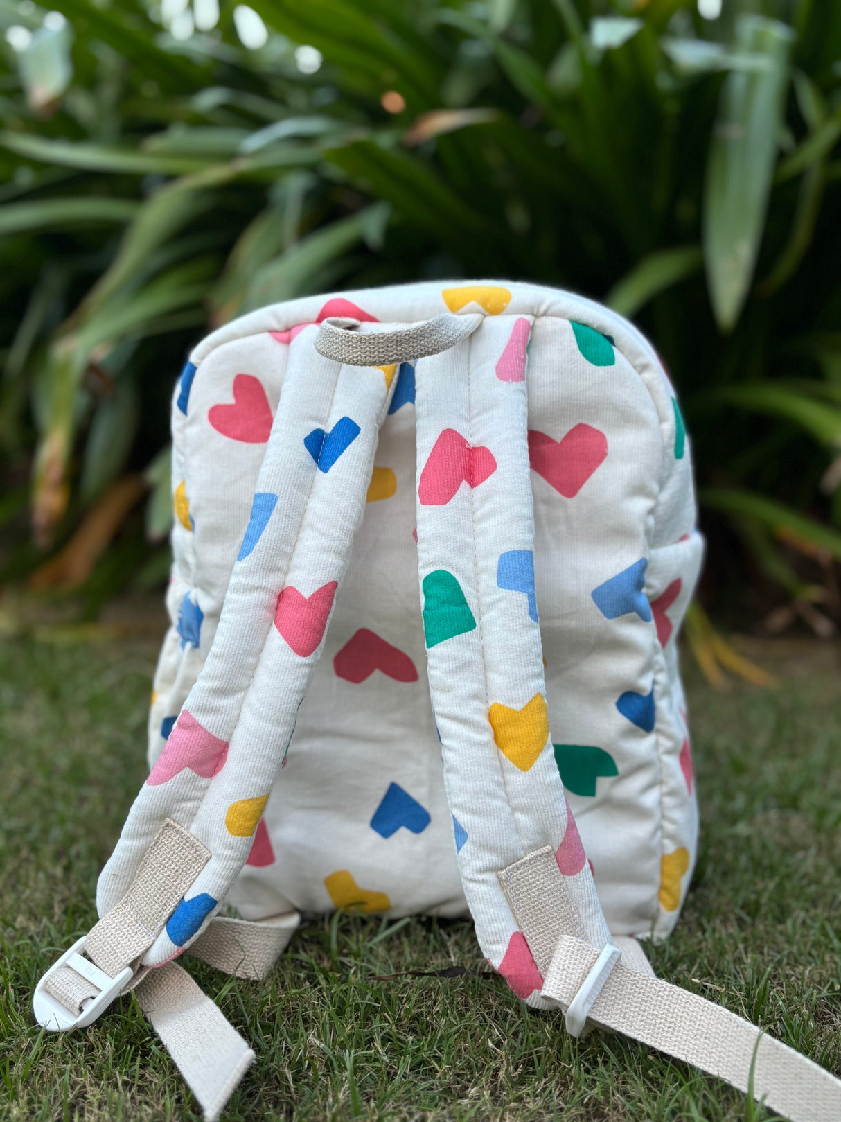 Zoey bonsai backpack The Happy Hearts School Bag (Personalise)