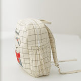 Zoey bonsai backpack Winter Bear Embroidered School Bag – Limited Christmas Edition (Personalise)