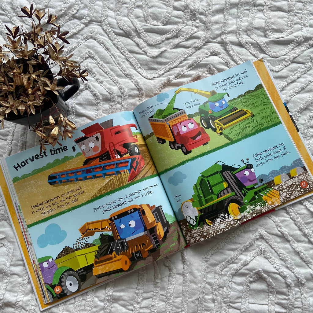 Zoey Books Busy Machines Children's Book