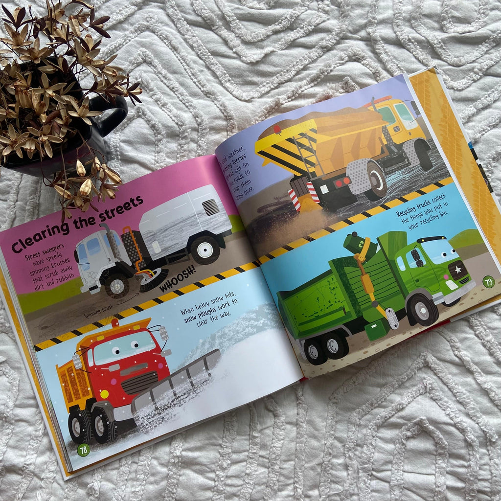 Zoey Books Busy Machines Children's Book