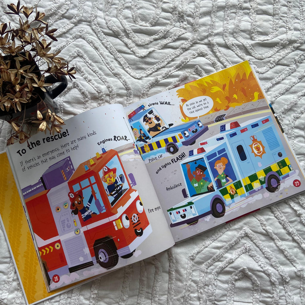 Zoey Books Busy Machines Children's Book