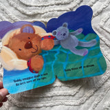 Zoey Books Teddy Bear Says Good Night + Wake Up Set of 2 Children's Book