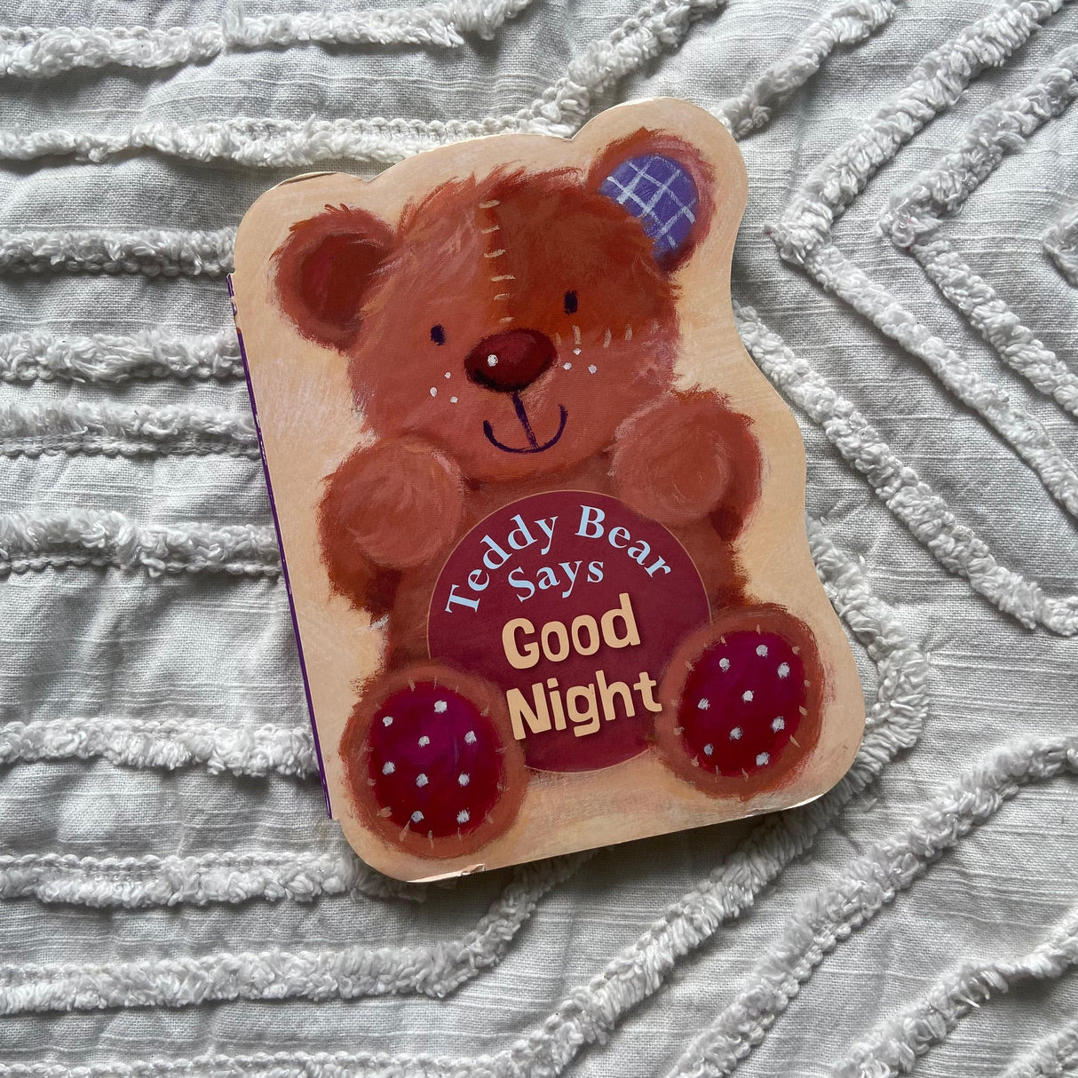 Zoey Books Teddy Bear Says Good Night + Wake Up Set of 2 Children's Book