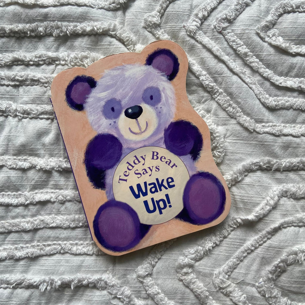 Zoey Books Teddy Bear Says Good Night + Wake Up Set of 2 Children's Book