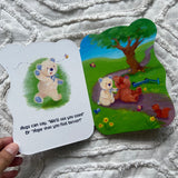 Zoey Books Teddy Bear says I Love You + Let's Hug Set of 2 Books