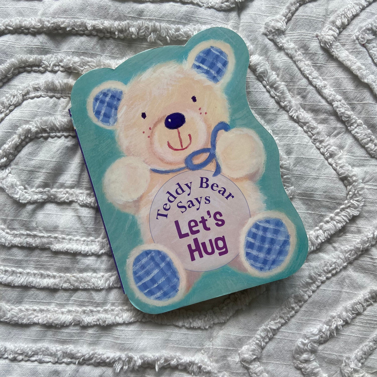 Zoey Books Teddy Bear says I Love You + Let's Hug Set of 2 Books