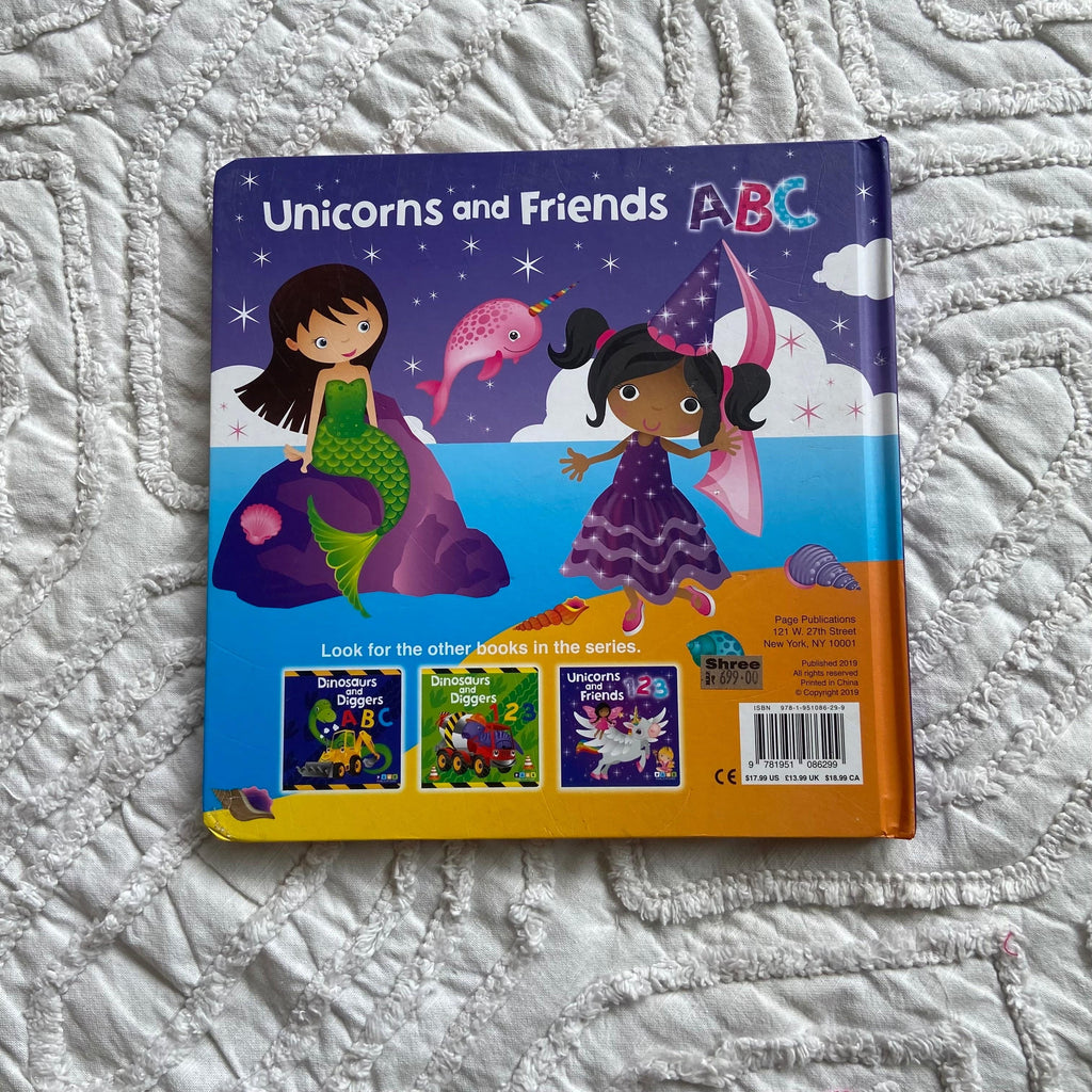 Zoey Books Unicorns & Friends ABC Children's Book