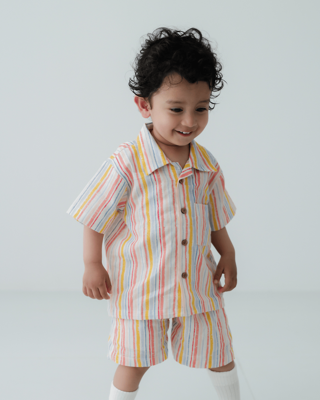 Zoey co-ord set Gelato Stripe Co-ord Set (Loungewear for kids)