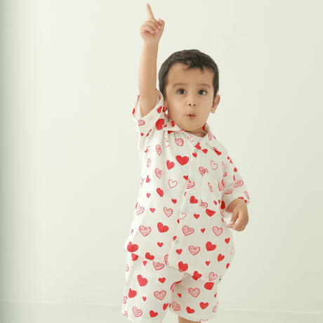 Zoey co-ord set MyLove Muslin Co-ord Set (Loungewear for Babies)