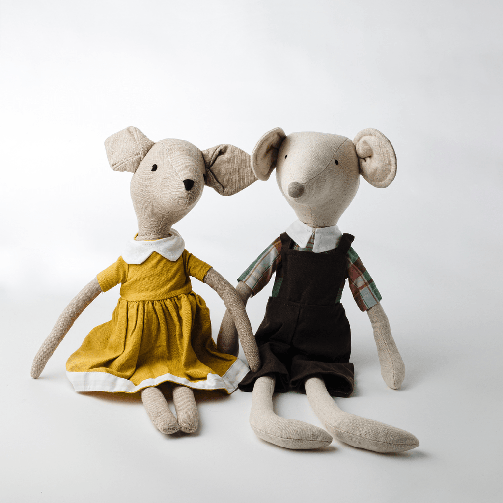 Zoey Cotton Toy Jerry & Elaine Mouse
