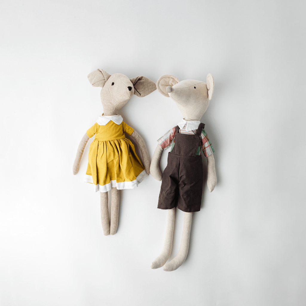 Zoey Cotton Toy Jerry & Elaine Mouse