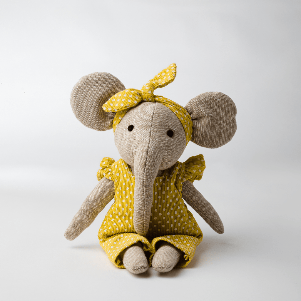 Zoey Cotton Toy Lola & Lucas Elephant Toy