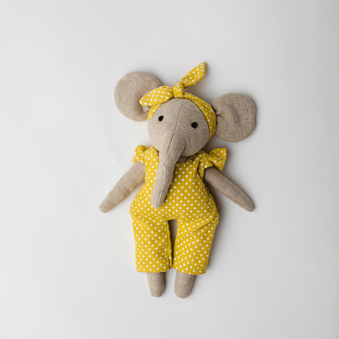 Lola The Dainty Elephant Toy – Zoey - Main Image