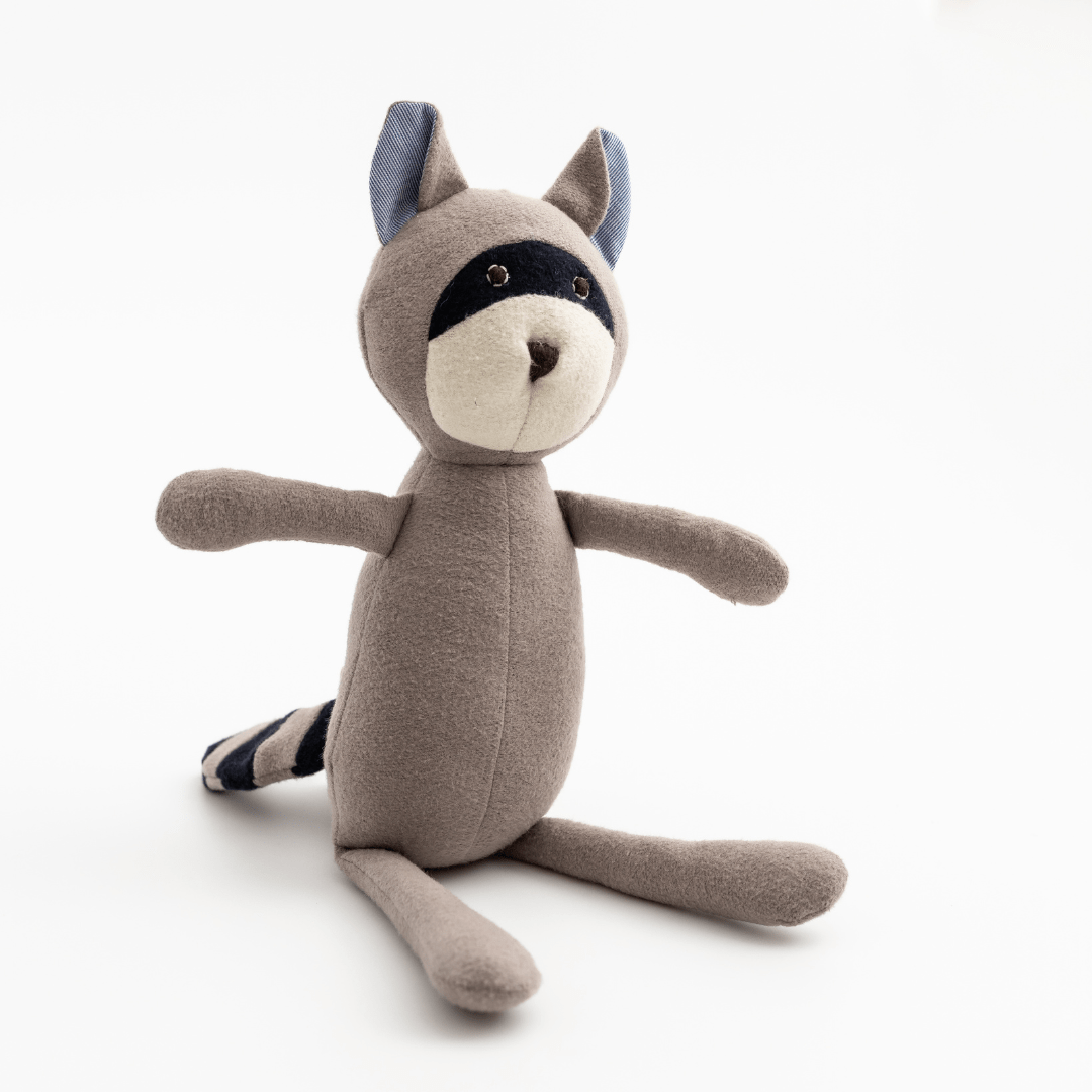 Zoey Cotton Toy Rumi the Racoon - The Curious Racoon Toy
