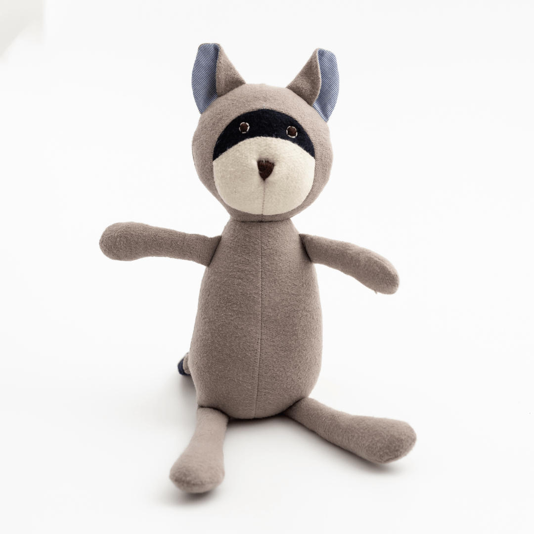 Zoey Cotton Toy Rumi the Racoon - The Curious Racoon Toy